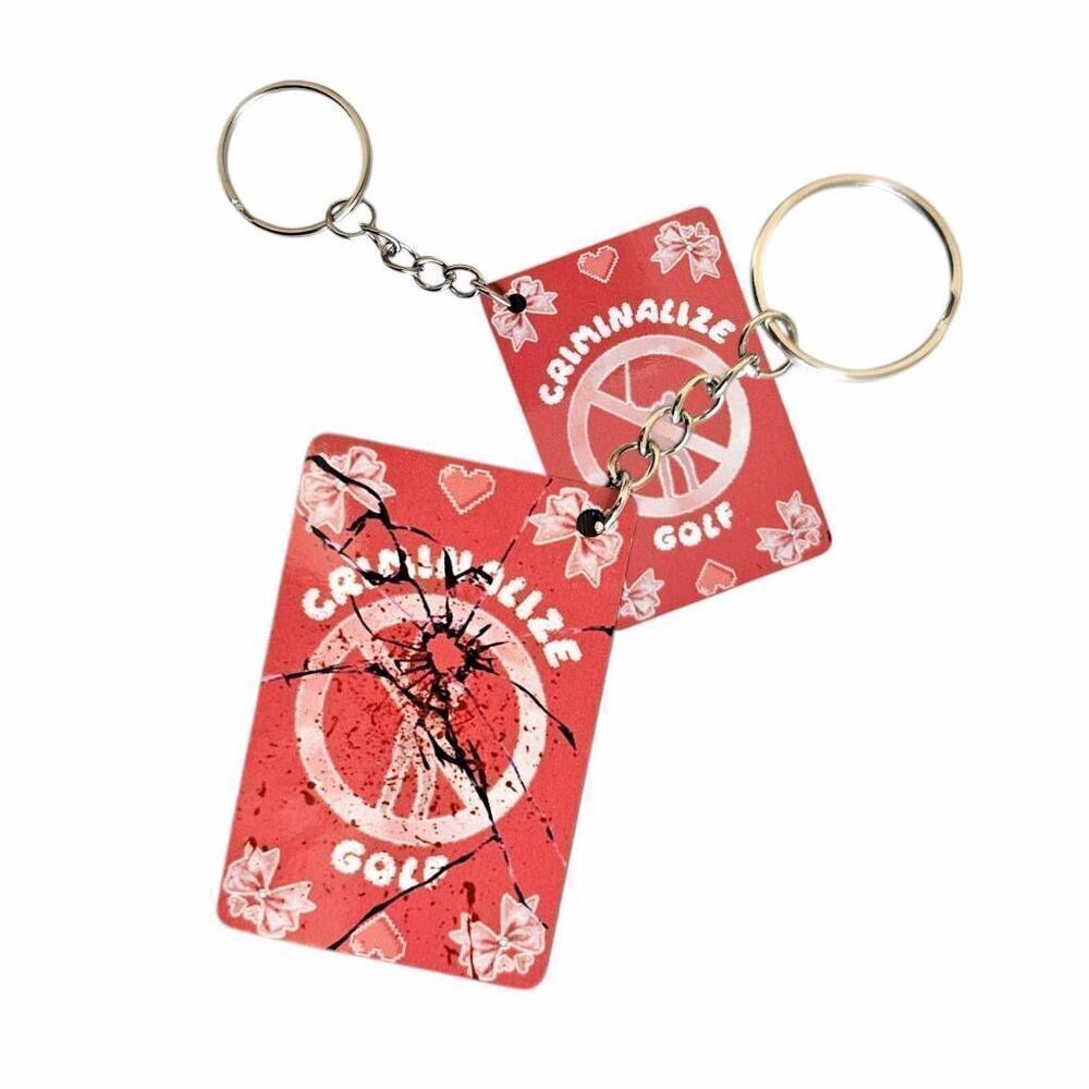 mythsprints: a-hole in one keychain